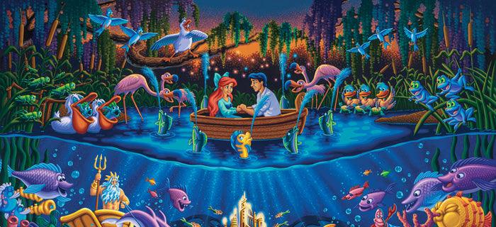 The Little Mermaid - Disney Limited Editions By ARCY – Disney Art On Main  Street