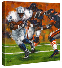Load image into Gallery viewer, Barry Sanders - 14" x 14" Gallery Wrap
