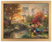 Load image into Gallery viewer, Mickey and Minnie - Sweetheart Central Park - Standard Art Prints - Art Of Entertainment