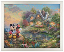 Load image into Gallery viewer, Disney Mickey and Minnie - Sweetheart Cove - Standard Art Prints - Art Of Entertainment
