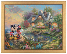 Load image into Gallery viewer, Disney Mickey and Minnie - Sweetheart Cove - Standard Art Prints - Art Of Entertainment