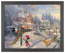 Load image into Gallery viewer, Mickey's Victorian Christmas - Standard Art Prints - ArtOfEntertainment.com