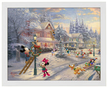 Load image into Gallery viewer, Mickey's Victorian Christmas - Standard Art Prints - ArtOfEntertainment.com