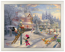 Load image into Gallery viewer, Mickey's Victorian Christmas - Standard Art Prints - ArtOfEntertainment.com