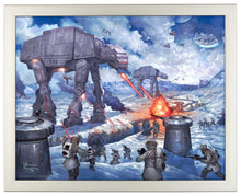 Load image into Gallery viewer, The Battle Of Hoth - Standard Art Prints - ArtOfEntertainment.com