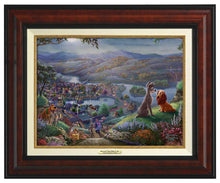 Load image into Gallery viewer, Lady and the Tramp Falling In Love - Canvas Classics - Art Of Entertainment