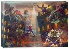 Load image into Gallery viewer, Spider-Man vs. the Sinister Six - 10" x 14" - Gallery Wrapped Canvas - Art Of Entertainment