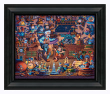 Load image into Gallery viewer, Pinocchio - 19" x 22.5" Framed Canvas Prints 108856