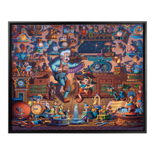 Load image into Gallery viewer, Disney Pinocchio - 30" x 37" Canvas Wall Murals (Onyx Black Frame) - Art Of Entertainment
