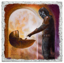 Load image into Gallery viewer, The Mandalorian - Turning Point - 14" x 14" Metal Box Art - ArtOfEntertainment.com