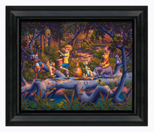 Load image into Gallery viewer, Winnie the Pooh - A Heroes Parade - 19" x 22.5" Framed Canvas Prints 109227