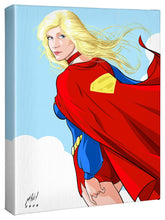 Load image into Gallery viewer, a woman in a red jacket is holding a kite