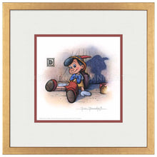 Load image into Gallery viewer, Pinocchio Marionette - 15" x 15" Framed Paper Print - Art Of Entertainment