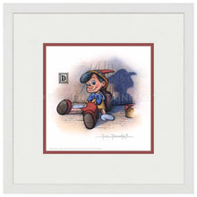 Load image into Gallery viewer, Pinocchio Marionette - 15" x 15" Framed Paper Print - Art Of Entertainment