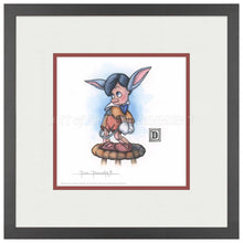 Load image into Gallery viewer, Shy Pinocchio - 15" x 15" Framed Paper Print - Art Of Entertainment
