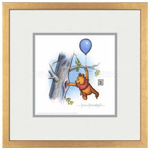 Load image into Gallery viewer, Winnie the Pooh Hunting for Honey - 15" x 15" Framed Paper Print - Art Of Entertainment