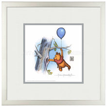 Load image into Gallery viewer, Winnie the Pooh Hunting for Honey - 15" x 15" Framed Paper Print - Art Of Entertainment