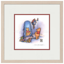 Load image into Gallery viewer, Winnie the Pooh Stout and Round - 15" x 15" Framed Paper Print - Art Of Entertainment