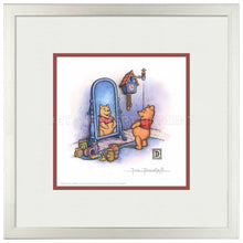 Load image into Gallery viewer, Winnie the Pooh Stout and Round - 15" x 15" Framed Paper Print - Art Of Entertainment
