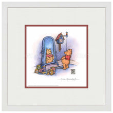 Load image into Gallery viewer, Winnie the Pooh Stout and Round - 15" x 15" Framed Paper Print - Art Of Entertainment