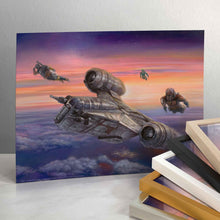 Load image into Gallery viewer, The Mandalorian - The Escort - Standard Art Prints - ArtOfEntertainment.com