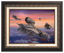 Load image into Gallery viewer, The Mandalorian - The Escort - Canvas Classics - ArtOfEntertainment.com