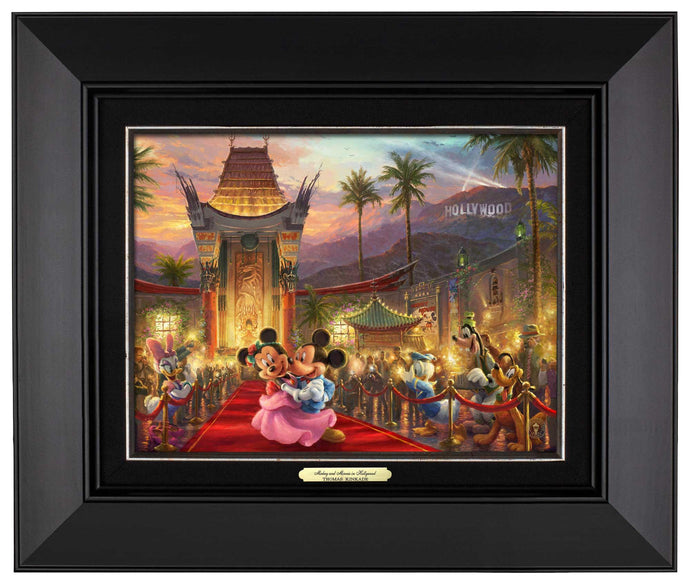 Mickey and Minnie in Hollywood - Canvas Classics - Art Of Entertainment