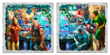 Load image into Gallery viewer, The Avengers - Set of 2 - 14" x 14" Metal Box Art - ArtOfEntertainment.com