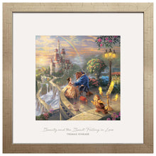 Load image into Gallery viewer, Beauty and the Beast Falling in Love - 17.5" x 17.5" Prominence 110141