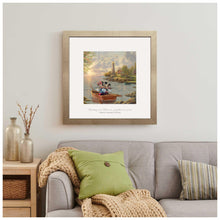 Load image into Gallery viewer, Mickey and Minnie Lighthouse Cove - 17.5" x 17.5" Prominence - Art Of Entertainment