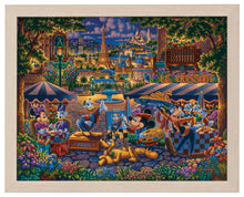 Load image into Gallery viewer, Mickey and Friends Painting in Paris - Standard Art Prints - Art Of Entertainment