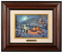 Load image into Gallery viewer, Disney - Mickey and Minnie Christmas Lodge - Brushworks - Art Of Entertainment