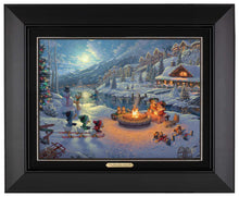 Load image into Gallery viewer, Disney - Mickey and Minnie Christmas Lodge - Canvas Classics - Art Of Entertainment