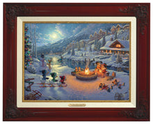 Load image into Gallery viewer, Disney - Mickey and Minnie Christmas Lodge - Canvas Classics - Art Of Entertainment