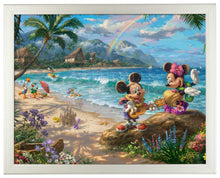 Load image into Gallery viewer, Disney Mickey and Minnie in Hawaii - Standard Art Prints - Art Of Entertainment