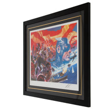 Load image into Gallery viewer, Captain America: WIA Lithograph - Limited Edition Paper Framed Limited Edition Paper - Art Of Entertainment