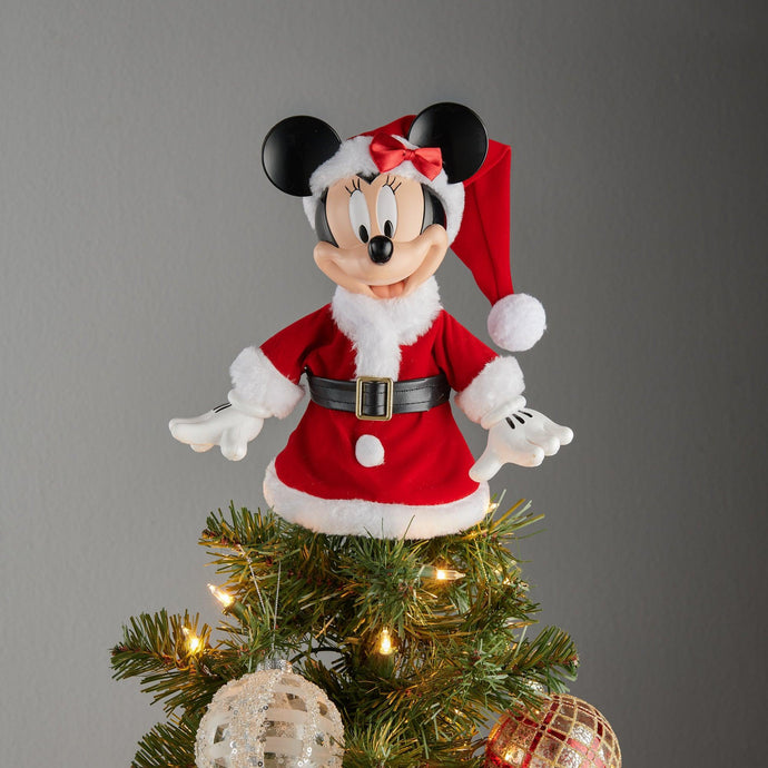 Minnie Santa Tree Topper - Art Of Entertainment