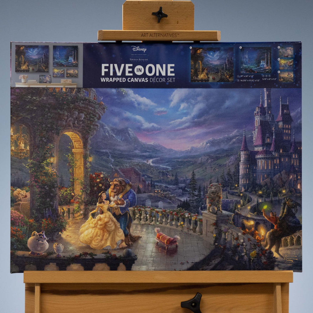 Disney Princess - Gallery Wrapped Canvas Set