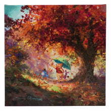 Load image into Gallery viewer, Autumn Leaves Gently Falling - 14" x 14" Limited Edition Gallery Wrapped Canvas Limited Edition Gallery Wrapped Canvas - Art Of Entertainment