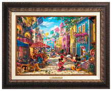 Load image into Gallery viewer, Disney Mickey and Minnie in Mexico - Canvas Classics - Art Of Entertainment