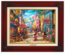 Load image into Gallery viewer, Disney Mickey and Minnie in Mexico - Canvas Classics - Art Of Entertainment
