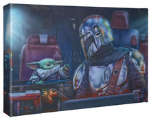 Load image into Gallery viewer, <em>The Mandalorian</em> ™ - Two for the road - Gallery Wrapped Canvas - Art Of Entertainment