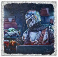 Load image into Gallery viewer, <em>The Mandalorian</em>™ - Two for the road - 14" x 14" Metal Box Art 115504
