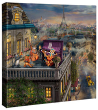 Load image into Gallery viewer, Disney The Aristocats - Love Under the Moon - Gallery Wrapped Canvas - Art Of Entertainment