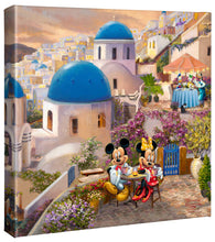 Load image into Gallery viewer, Disney Mickey and Minnie in Greece - Gallery Wrapped Canvas - Art Of Entertainment