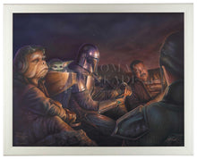 Load image into Gallery viewer, The Mandalorian - An Uneasy Alliance - Standard Art Prints - Art Of Entertainment
