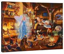 Load image into Gallery viewer, Disney Geppetto's Pinocchio - Gallery Wrapped Canvas Gallery Wrapped Canvas - Art Of Entertainment
