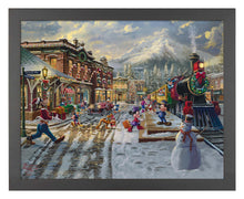 Load image into Gallery viewer, Disney Mickey and Minnie Candy Cane Express - Standard Art Prints