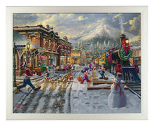 Load image into Gallery viewer, Disney Mickey and Minnie Candy Cane Express - Standard Art Prints