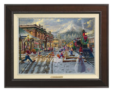 Load image into Gallery viewer, Disney Mickey and Minnie Candy Cane Express - Canvas Classics